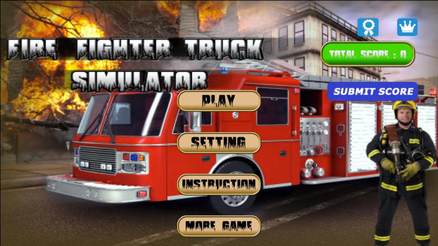 Firefighters truck 3